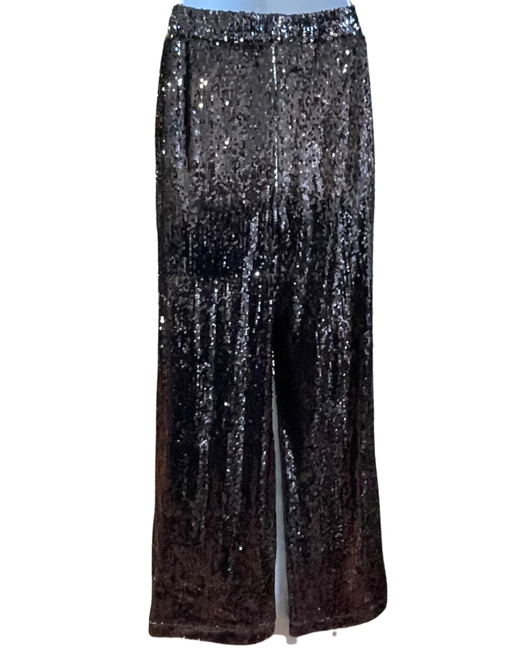 Black Sequined Pants